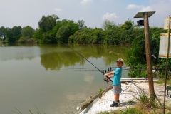 Scuola di Carpfishing queste Nash Draft 10" sono perfette per Andrea